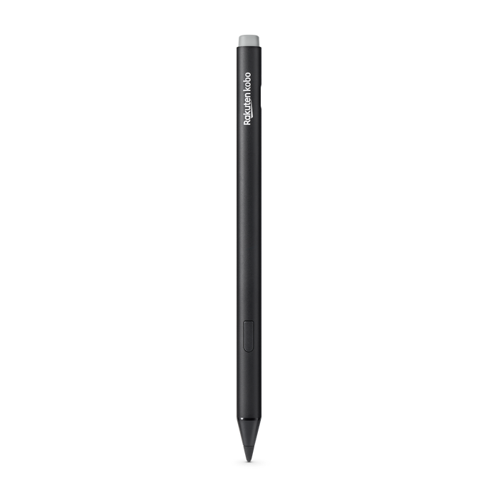 Black Kobo Stylus 2 front view.