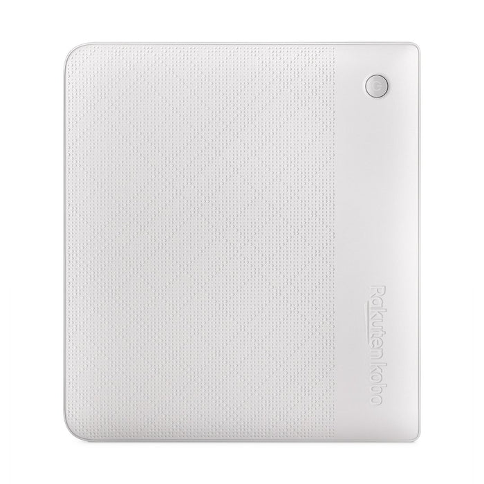White Kobo Libra 2  back view.